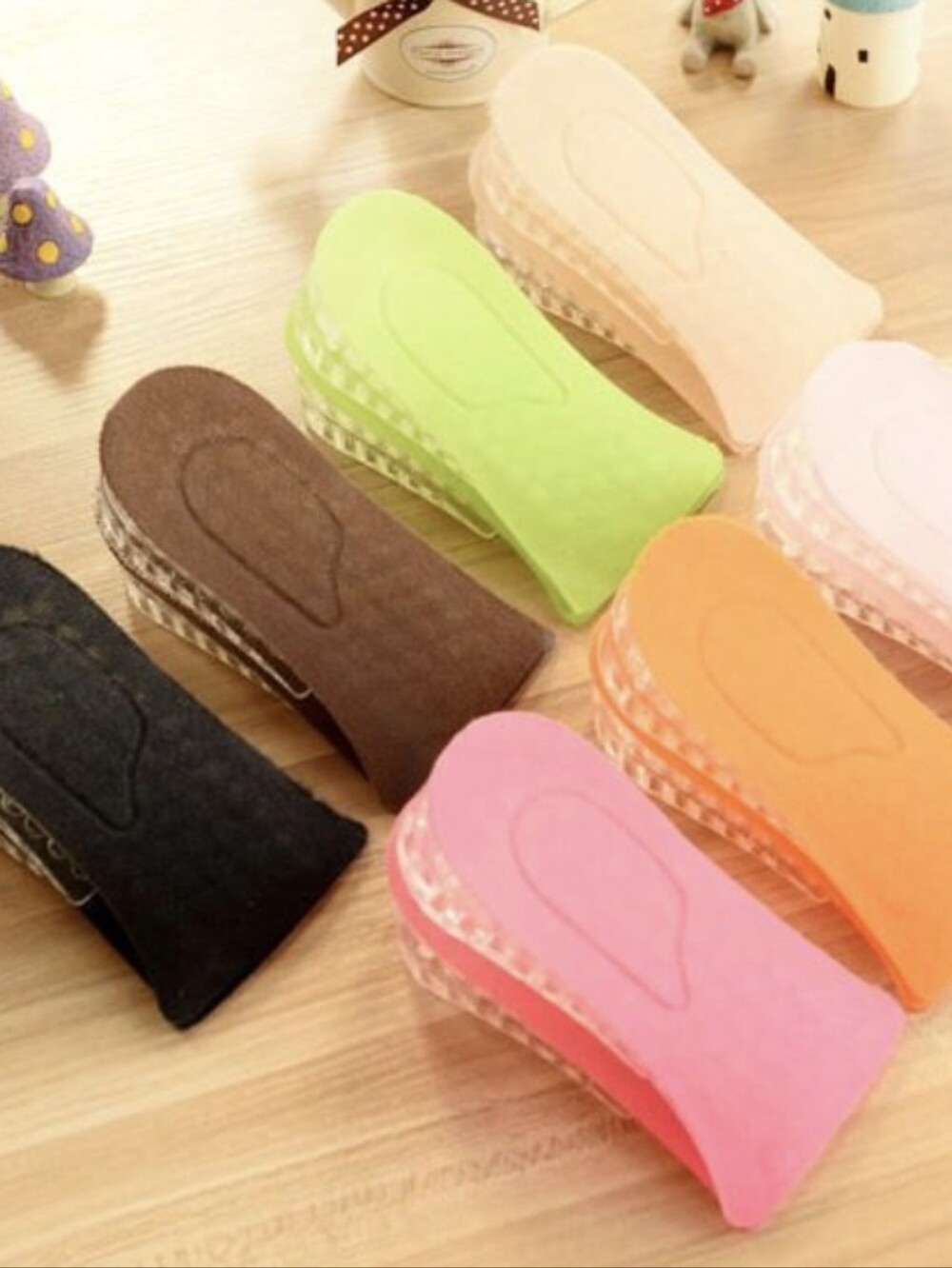 Stackable Insoles Black